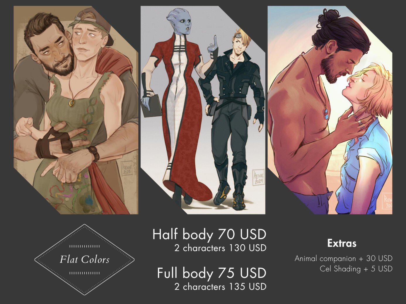 Flat Color Commission