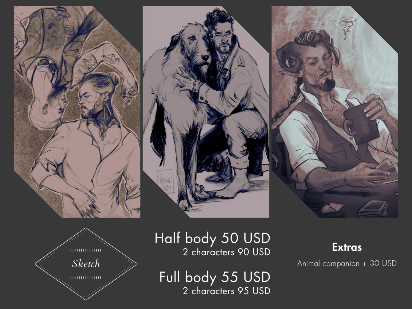 Sketch Commissions Sketch Commissions